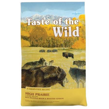 High Prairie Canine Recipe
with Roasted Bison & Roasted Venison